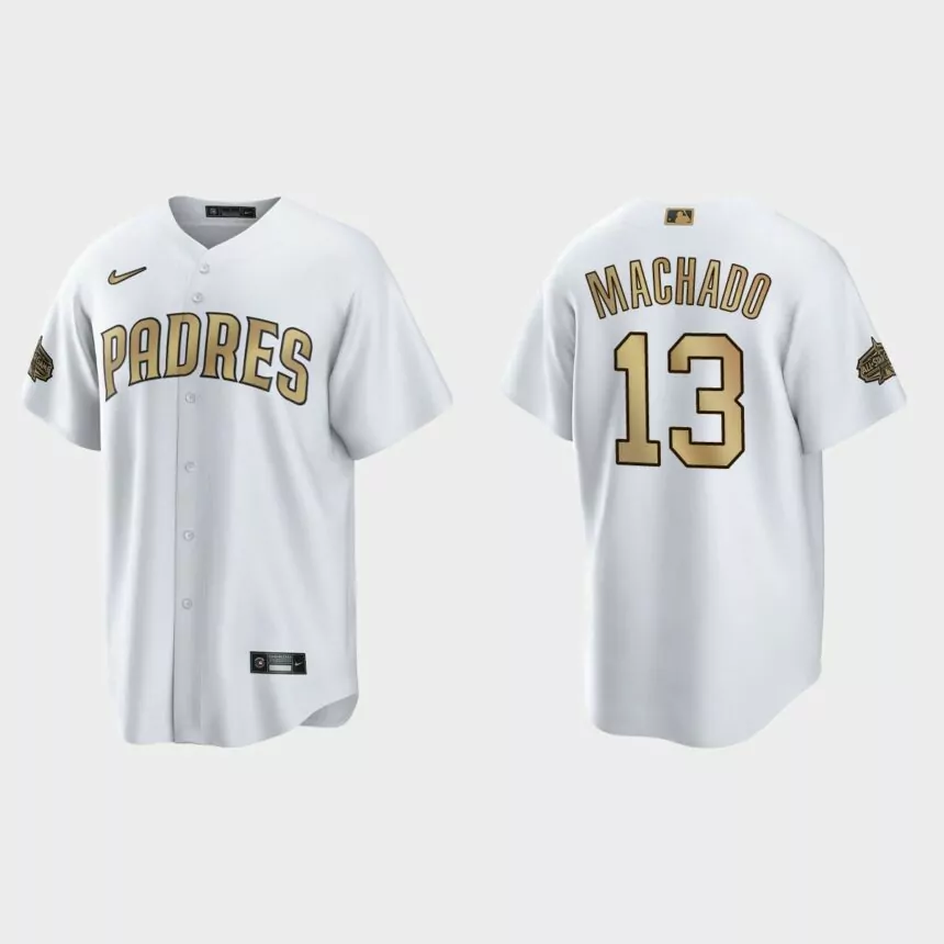 San Diego Padres Manny Machado 2022 MLB All-Star Game Replica Jersey – White