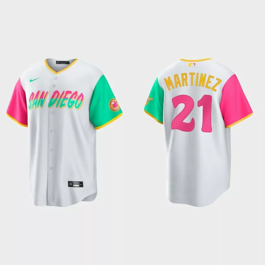San Diego Padres Nick Martinez 2022 City Connect Replica Jersey – White