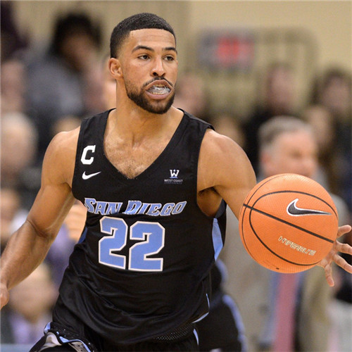 San Diego Toreros basketball jersey Blackout