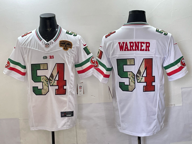 San Francisco 49ers   Jersey - All   Stitched Fred Warner - 54