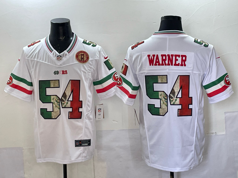 San Francisco 49ers   Jersey - All Stitched      Fred Warner - 54