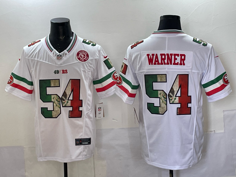 San Francisco 49ers   Jersey - All Stitched     Fred Warner - 54