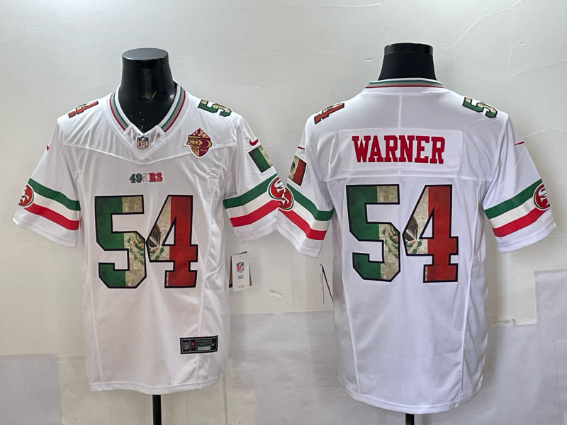 San Francisco 49ers   Jersey - All Stitched   Fred Warner - 54