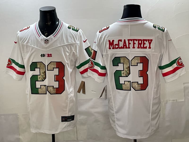 San Francisco 49ers   Vapor Limited Jersey – All Stitched Christian McCaffrey