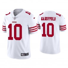 San Francisco 49ers #10 Jimmy Garoppolo White Vapor Limited Jersey