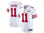 San Francisco 49ers #11 Brandon Aiyuk White Super Bowl LVIII Limited Jersey