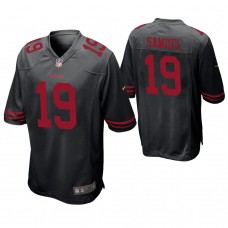 San Francisco 49ers #19 Deebo Samuel 2019 NFL Draft Black Game Jersey