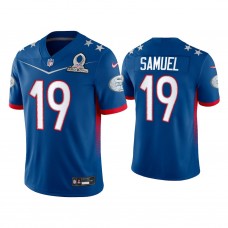 San Francisco 49ers #19 Deebo Samuel Royal Game 2022 NFC Pro Bowl Jersey