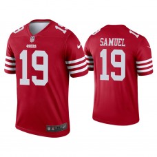 San Francisco 49ers #19 Deebo Samuel Scarlet 2022-23 Legend Jersey