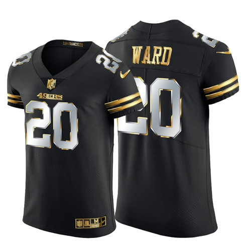 San Francisco 49ers #20 Jimmie Ward Men's Nike Black Edition Vapor Untouchable Elite NFL Jersey