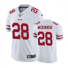 San Francisco 49ers #28 Jerick McKinnon White Vapor Untouchable Limited Jersey