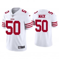 San Francisco 49ers #50 Alex Mack White Vapor Limited Jersey