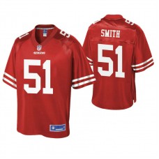 San Francisco 49ers #51 Malcolm Smith Scarlet Pro Line Team Player Jersey