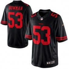 San Francisco 49ers #53 NaVorro Bowman Black Limited Jersey