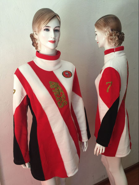 San Francisco 49ers #7 Colin Kaepernick NFL Player New Womens Windbreaker