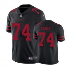 San Francisco 49ers #74 Joe Staley Black Vapor Untouchable Limited Jersey