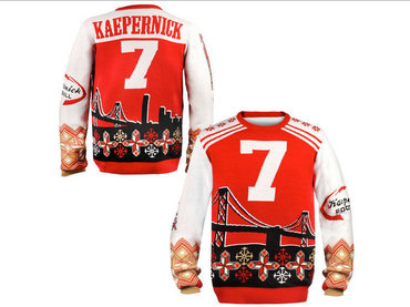 San Francisco 49ers #7Kaepernick sweater
