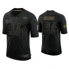 San Francisco 49ers #84 Kendrick Bourne Black 2020 Salute to Service Limited Jersey