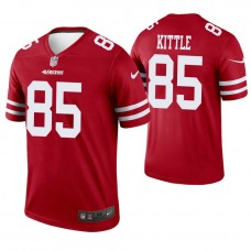 San Francisco 49ers #88 Garrett Celek Scarlet Legend Jersey
