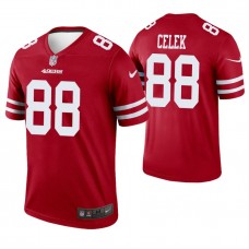 San Francisco 49ers #89 Cole Wick Scarlet Pro Line Team Player Jersey