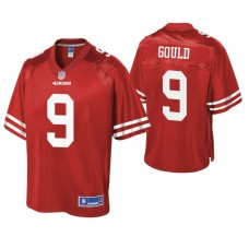 San Francisco 49ers #9 Robbie Gould Scarlet Legend Jersey
