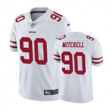 San Francisco 49ers #90 Earl Mitchell White Vapor Untouchable Limited Jersey