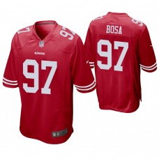 San Francisco 49ers #97 Nick Bosa 2019 NFL Draft Scarlet Game Jersey