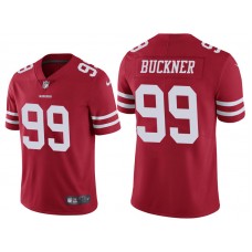San Francisco 49ers #99 Deforest Buckner Red Drift Fashion Jersey