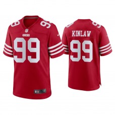 San Francisco 49ers #99 Javon Kinlaw Scarlet 2022-23 Game Jersey