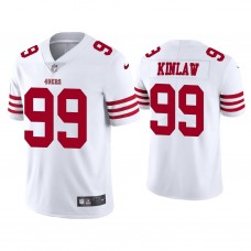 San Francisco 49ers #99 Javon Kinlaw White Vapor Limited Jersey