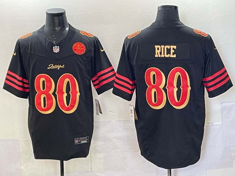 San Francisco 49ers  Jerry Rice 80