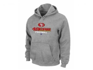 San Francisco 49ers Critical Victory Pullover Hoodie Grey