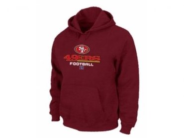 San Francisco 49ers Critical Victory Pullover Hoodie RED