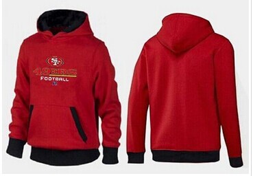 San Francisco 49ers Critical Victory Pullover Hoodie Red & Black