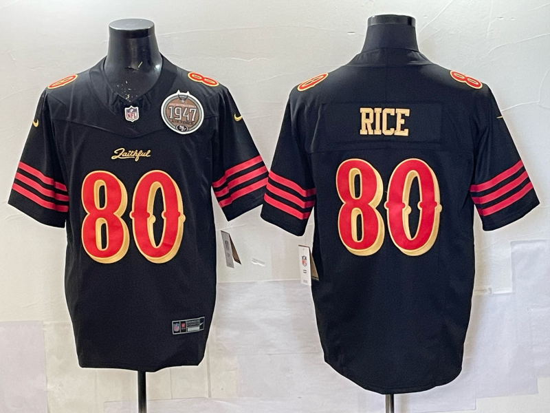 San Francisco 49ers Jerry Rice  80