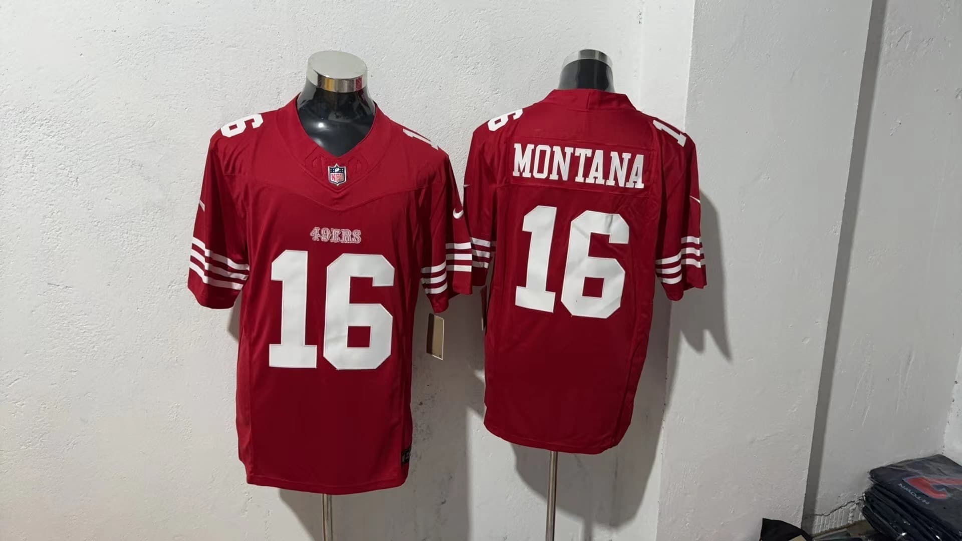 San Francisco 49ers Joe Montana  # 16