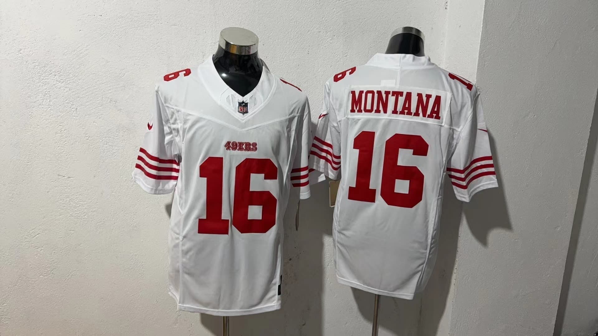 San Francisco 49ers Joe Montana #      16