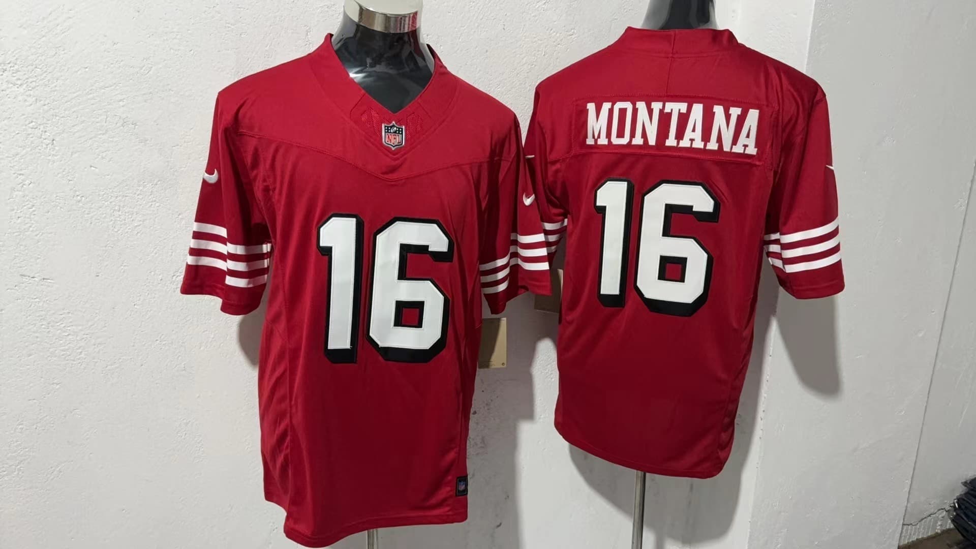San Francisco 49ers Joe Montana #     16