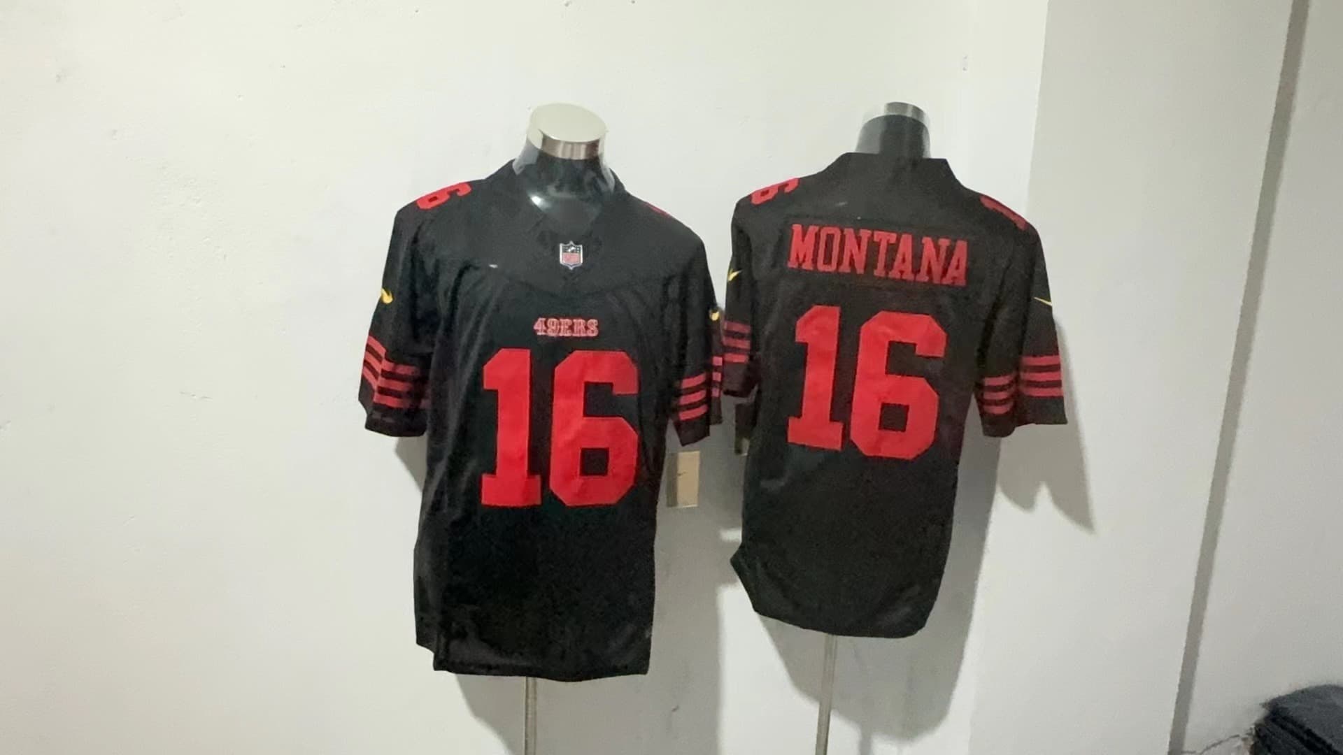 San Francisco 49ers Joe Montana #  16