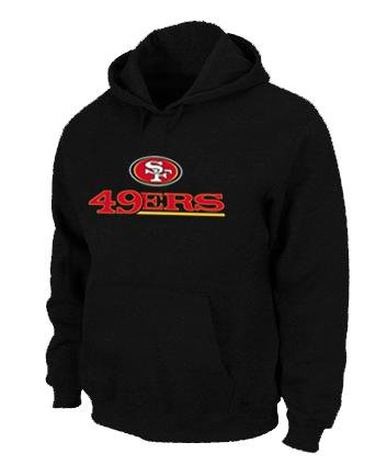 San Francisco 49ers Shield Nailhead Performance Hoodie -Black