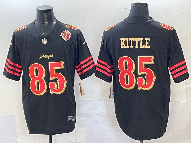 San Francisco 49ers Vapor F.U.S.E. Limited Rivalry Series Jersey   - All Stitched George Kittle - 85