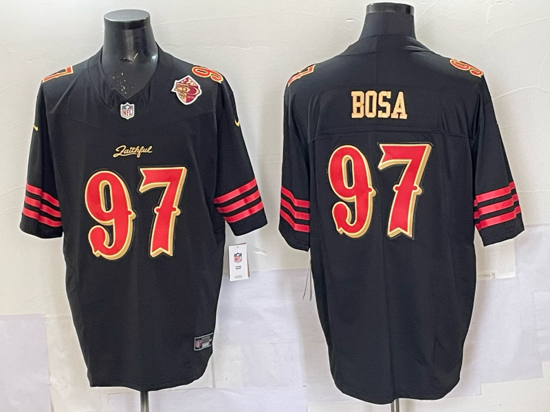 San Francisco 49ers Vapor F.U.S.E. Limited Rivalry Series Jersey   - All Stitched Nick Bosa - 97