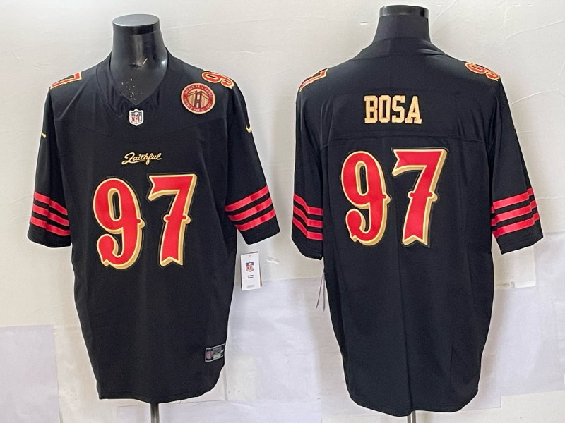 San Francisco 49ers Vapor F.U.S.E. Limited Rivalry Series Jersey - All  Stitched Nick Bosa - 97