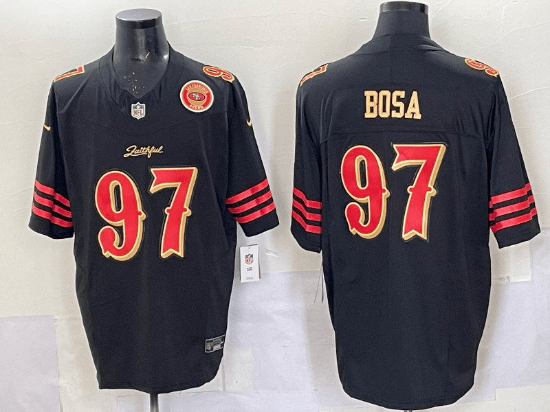 San Francisco 49ers Vapor F.U.S.E. Limited Rivalry Series Jersey - All Stitched   Nick Bosa - 97