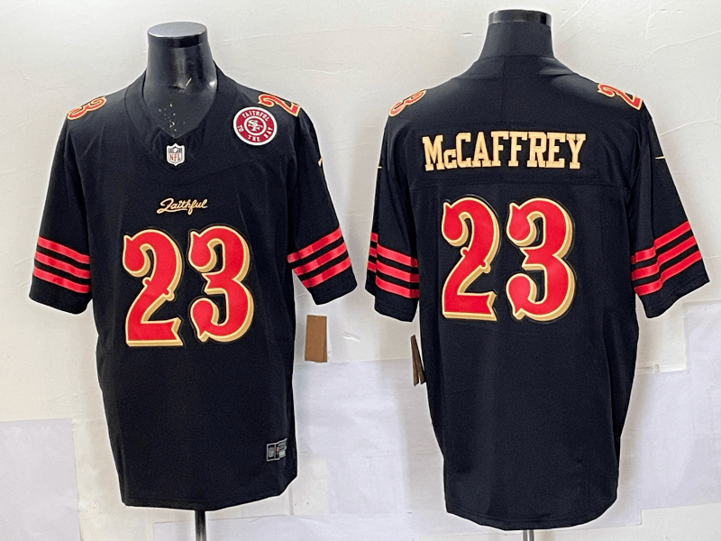 San Francisco 49ers Vapor F.U.S.E. Limited Rivalry Series Jersey - All Stitched  Christian McCaffrey - 23