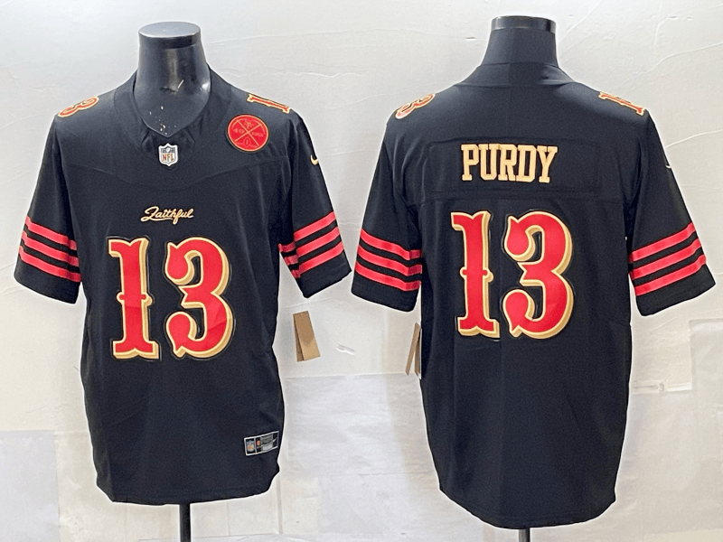 San Francisco 49ers Vapor F.U.S.E. Limited Rivalry Series Jersey - All Stitched Brock Purdy - 13  patch 6