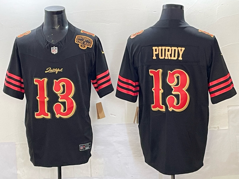 San Francisco 49ers Vapor F.U.S.E. Limited Rivalry Series Jersey - All Stitched Brock Purdy - 13 2