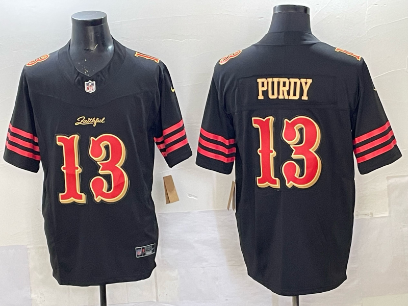 San Francisco 49ers Vapor F.U.S.E. Limited Rivalry Series Jersey - All Stitched Brock Purdy - 13