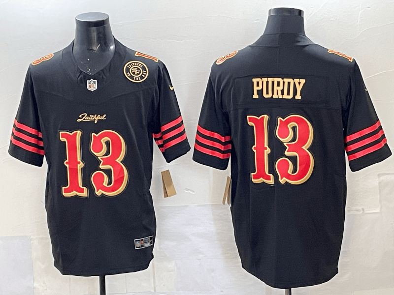 San Francisco 49ers Vapor F.U.S.E. Limited Rivalry Series Jersey - All Stitched Brock Purdy - 13 patch 2