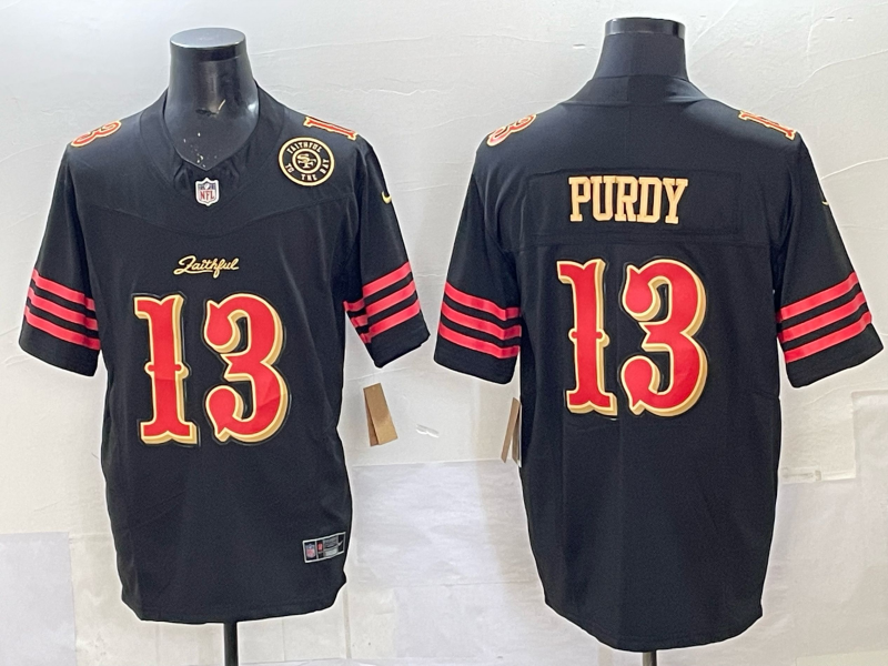 San Francisco 49ers Vapor F.U.S.E. Limited Rivalry Series Jersey - All Stitched Brock Purdy - 13 patch 2
